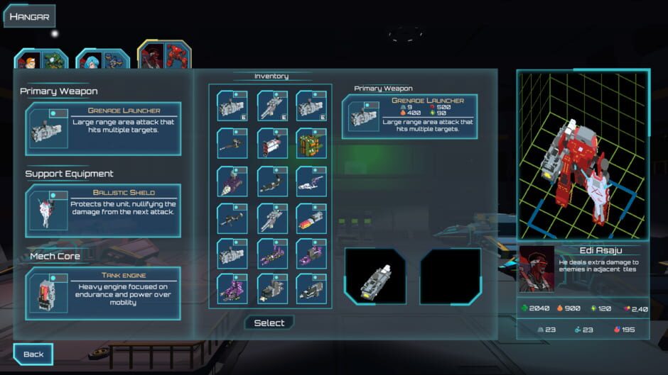 Ignited Steel: Mech Tactics Screenshot