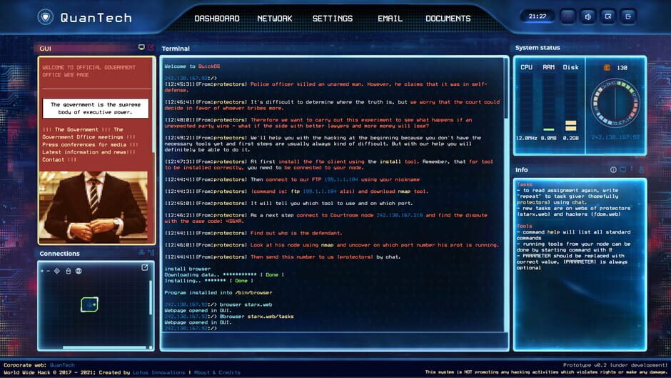 World Wide Hack Screenshot