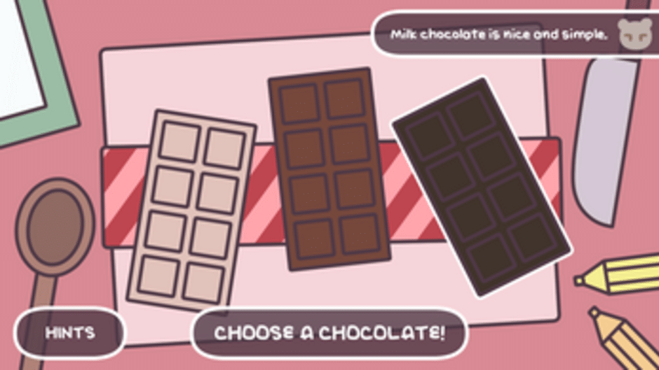 Mima and Nina's Chocolate Workshop Screenshot