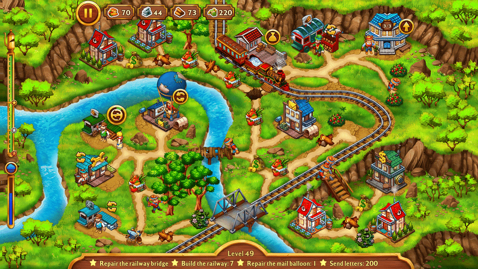 Golden Rails: Road to Klondike Screenshot