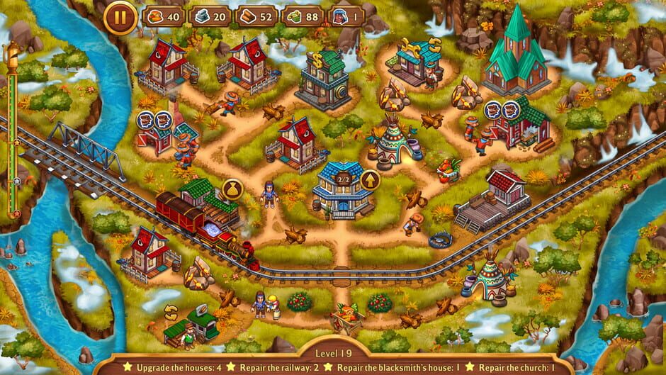 Golden Rails: Road To Klondike Screenshot