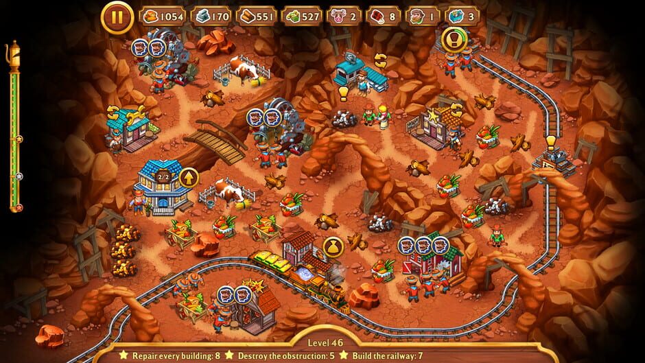 Golden Rails: Road To Klondike Screenshot