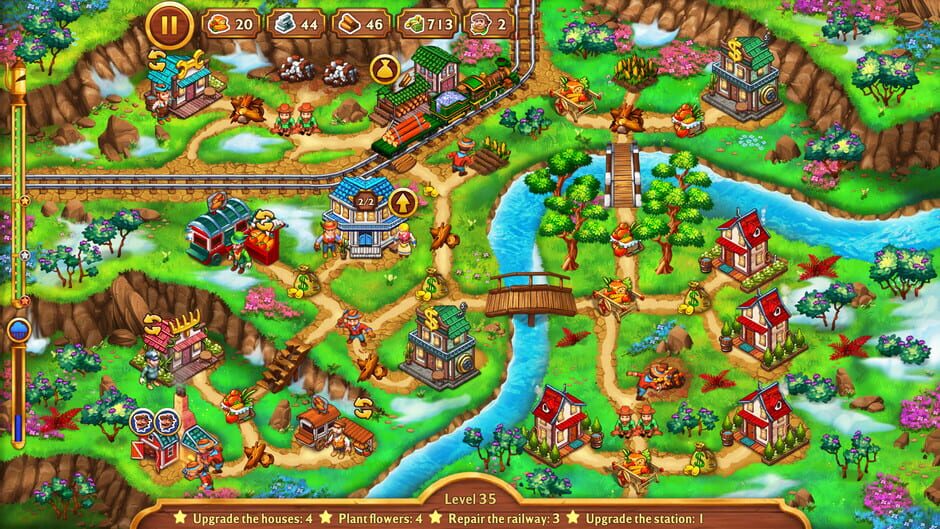 Golden Rails: Road To Klondike Screenshot