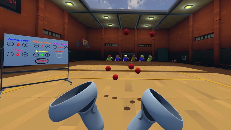VR Dodgeball Trainer Screenshot