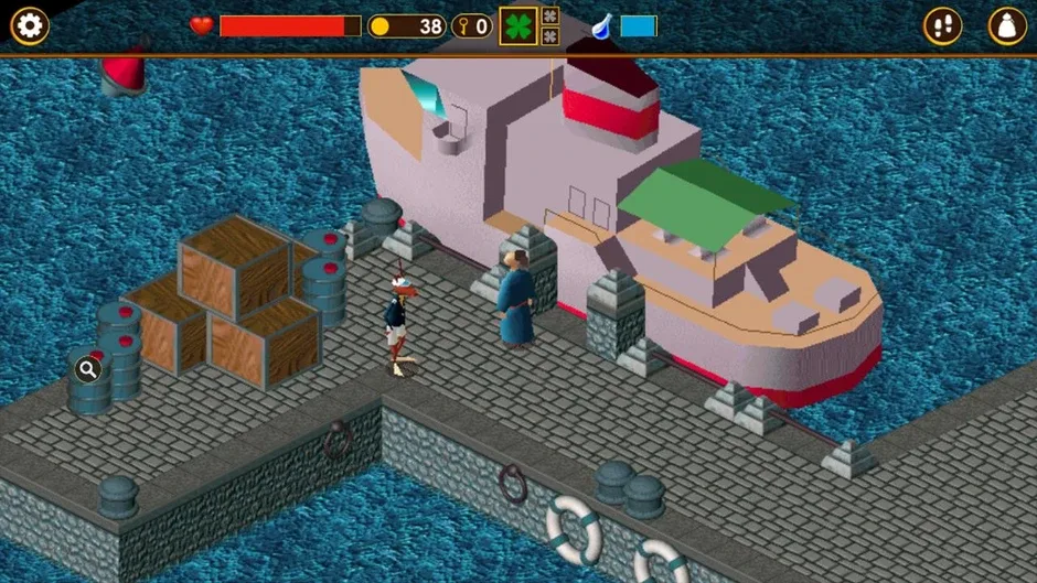 Twinsen's Little Big Adventure Classic, captura de tela 1