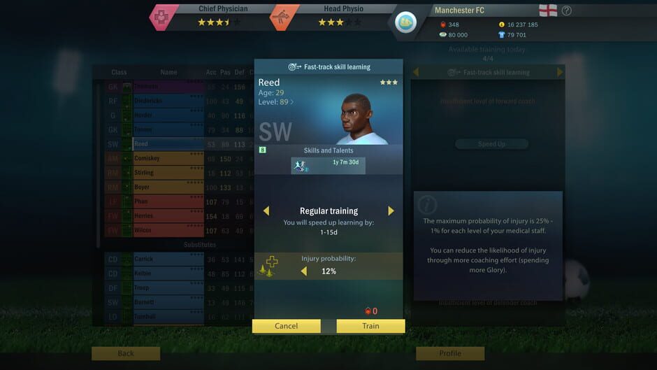 Football, Tactics & Glory: Manager's Journey Screenshot