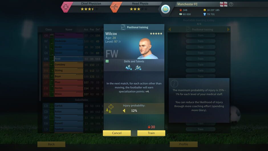 Football, Tactics & Glory: Manager's Journey Screenshot