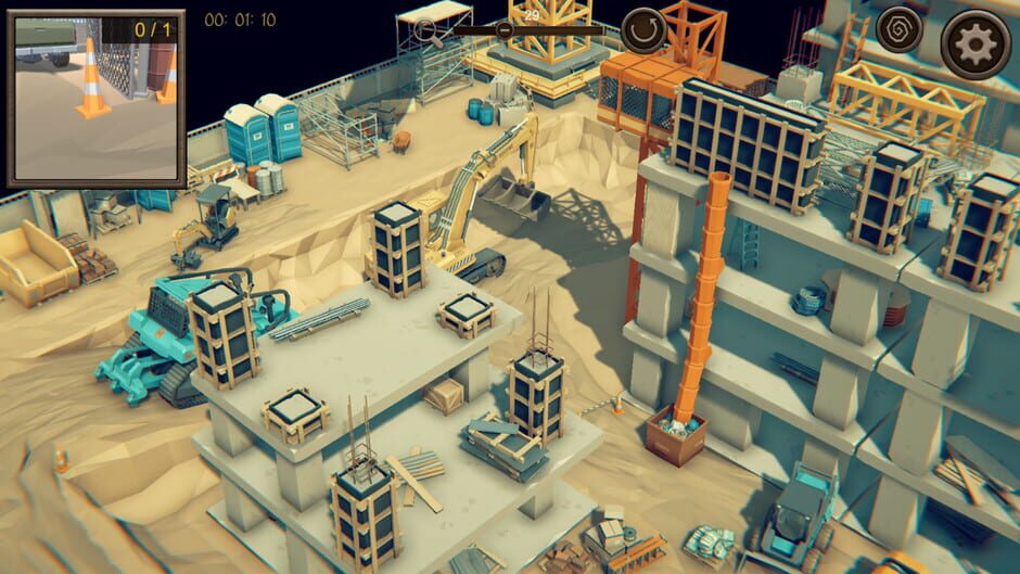 Hidden Build Top-Down 3D Screenshot