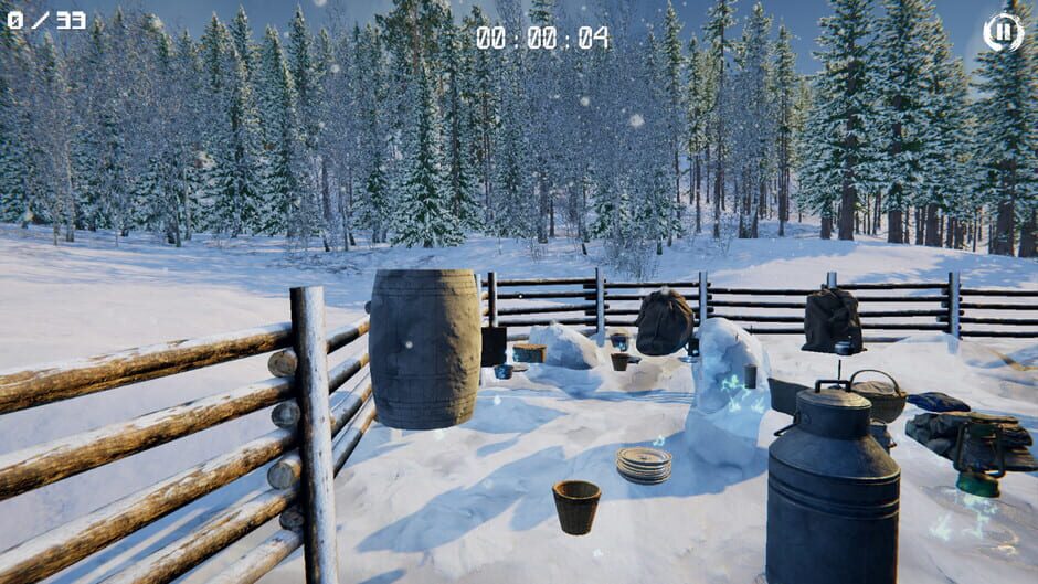 3D Puzzle: Wood House Screenshot