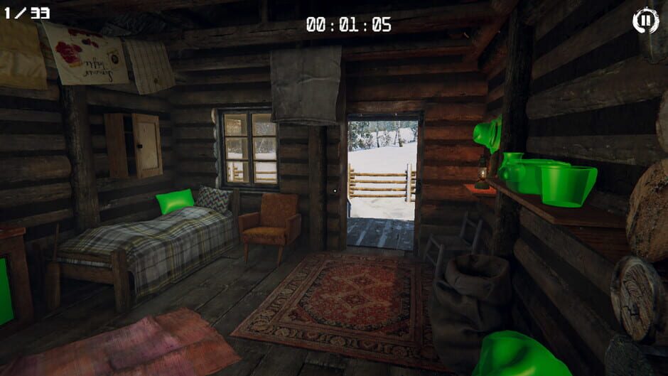 3D Puzzle: Wood House Screenshot
