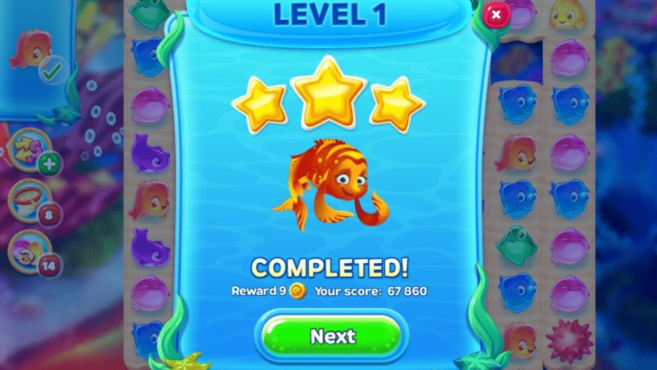 Flying Fish Quest Screenshot