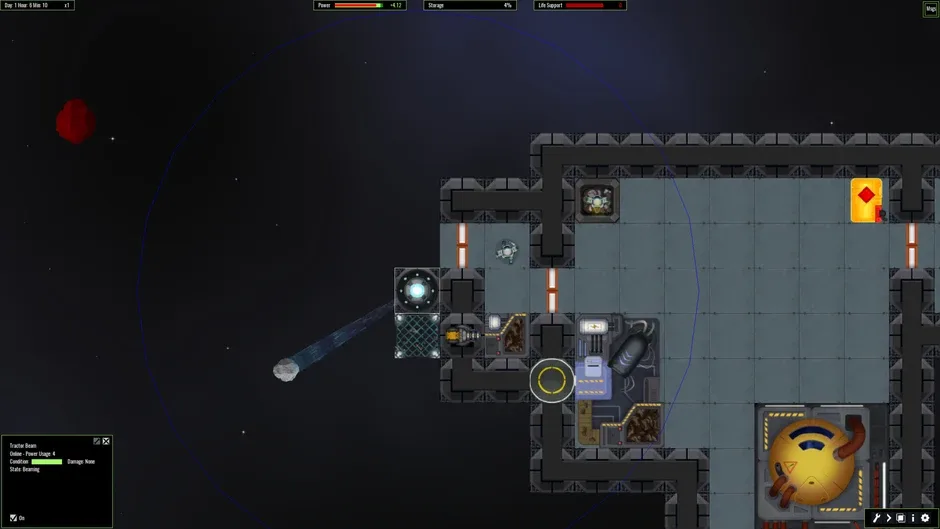 Кадър от Deep Space Outpost