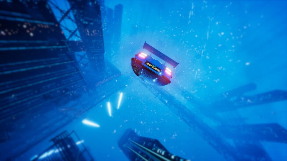 Hovercars 3077: Underground racing Screenshot