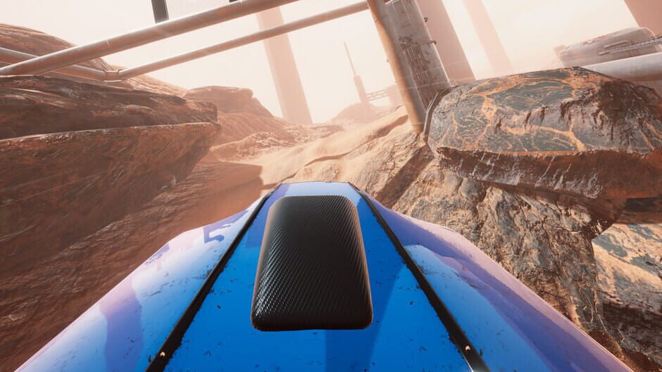 Hovercars 3077: Underground racing Screenshot