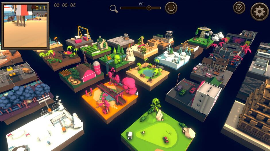 Hidden World Top-Down 3D Screenshot