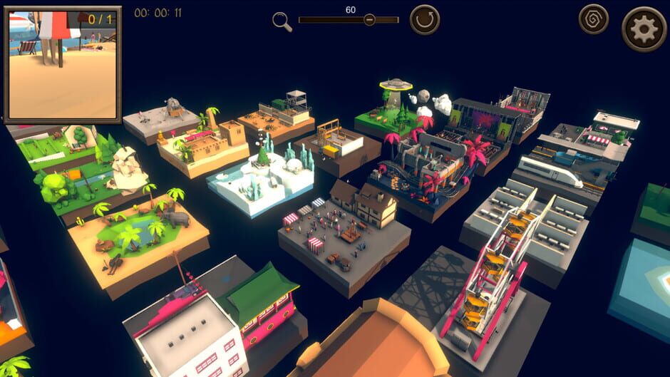 Hidden World Top-Down 3D Screenshot