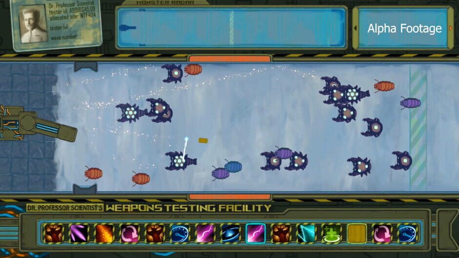 Dr. Professor Scientist's Weapons Testing Facility Screenshot