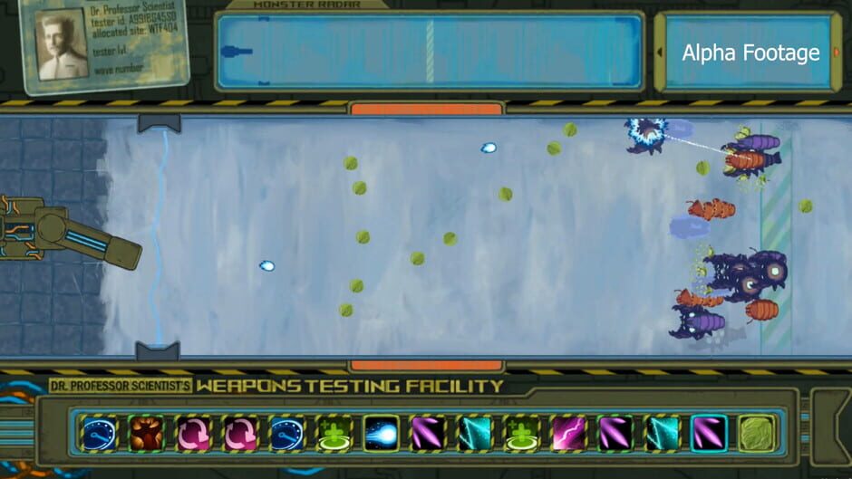 Dr. Professor Scientist's Weapons Testing Facility Screenshot