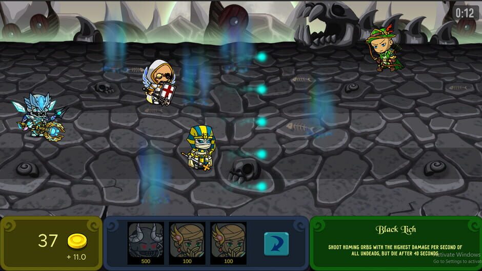Undeads vs. Humans Screenshot