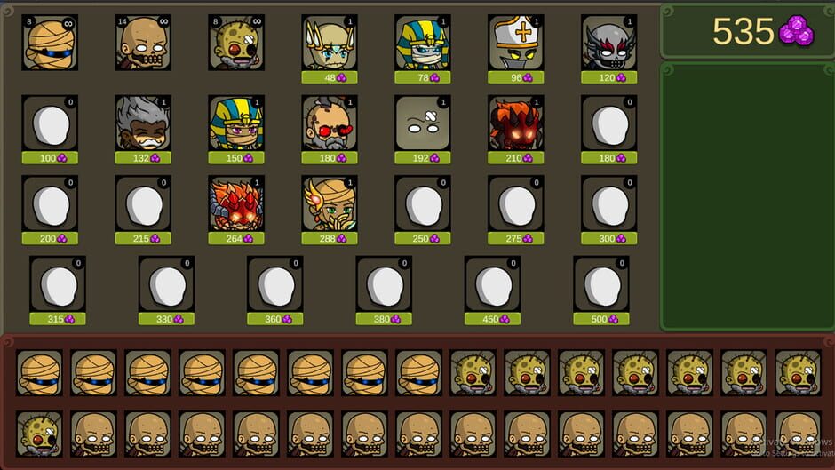 Undeads vs. Humans Screenshot