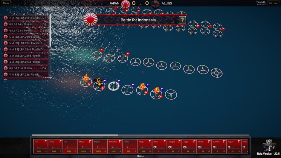 Fleet Commander: Pacific Screenshot