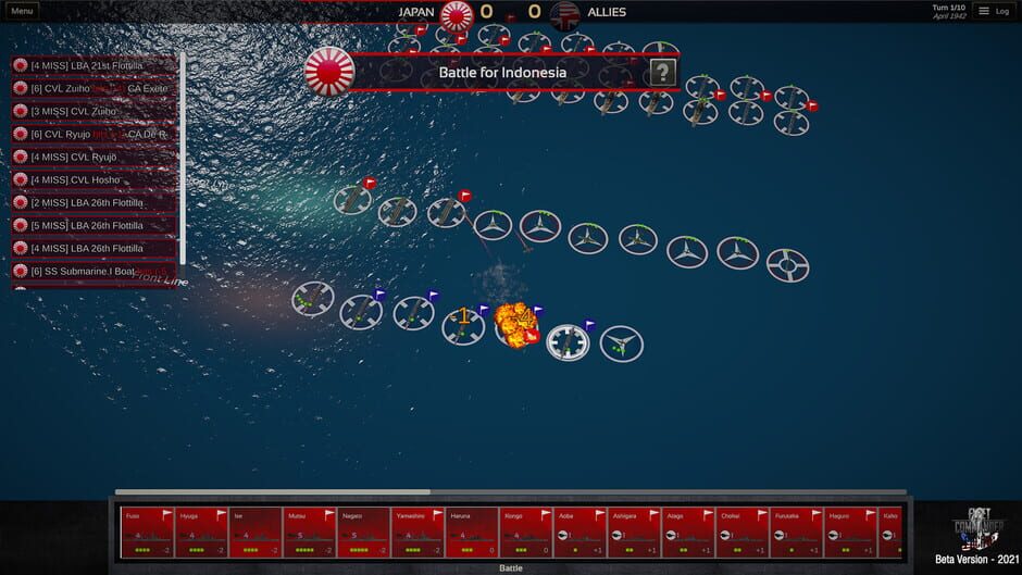 Fleet Commander: Pacific Screenshot