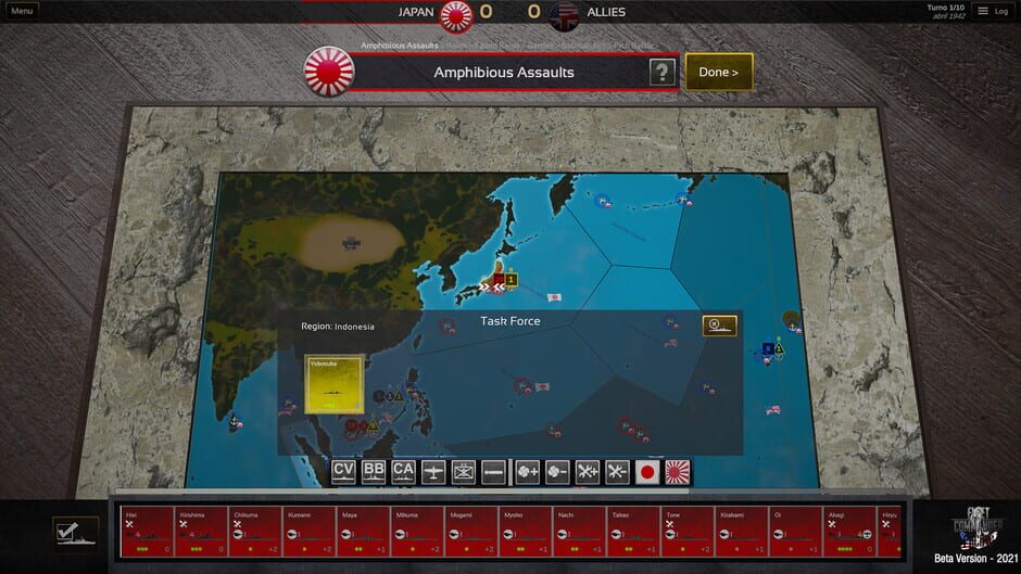Fleet Commander: Pacific Screenshot