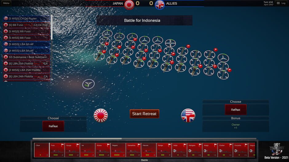 Fleet Commander: Pacific Screenshot