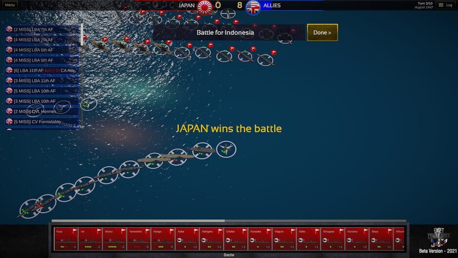 Fleet Commander: Pacific Screenshot