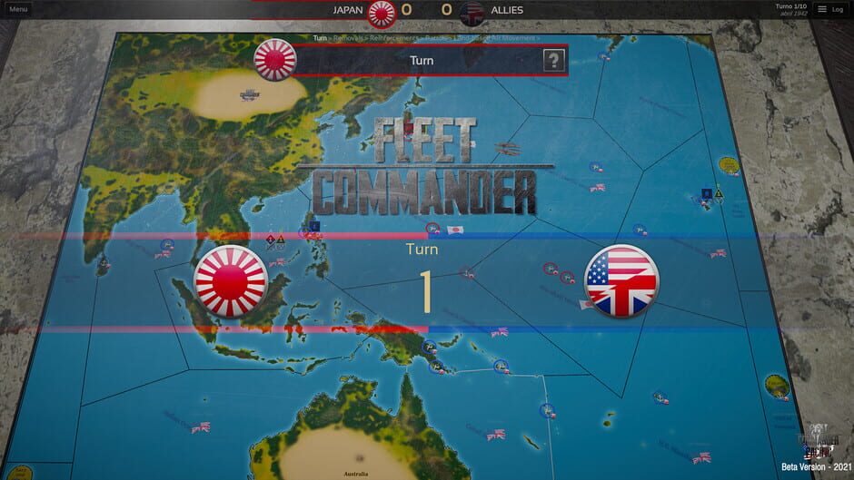 Fleet Commander: Pacific Screenshot