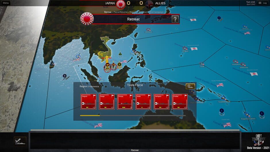 Fleet Commander: Pacific Screenshot