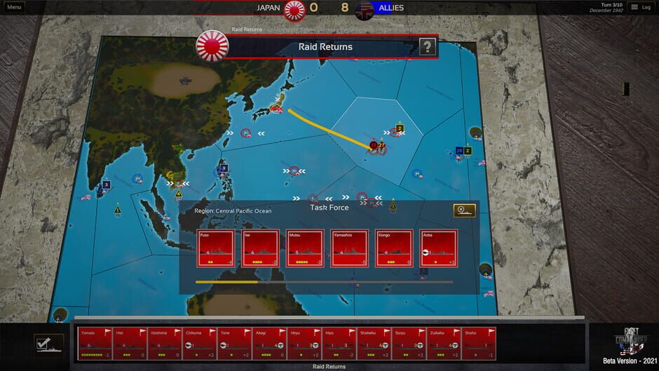 Fleet Commander: Pacific Screenshot