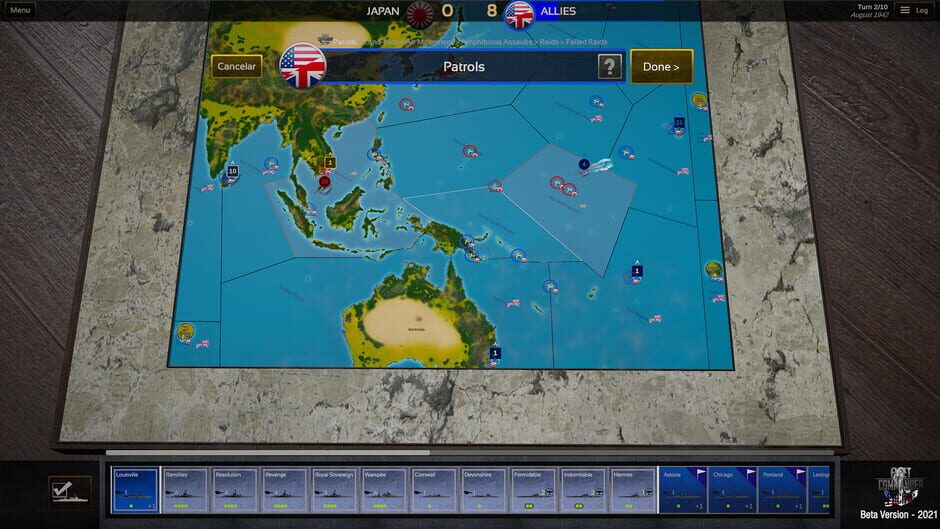 Fleet Commander: Pacific Screenshot