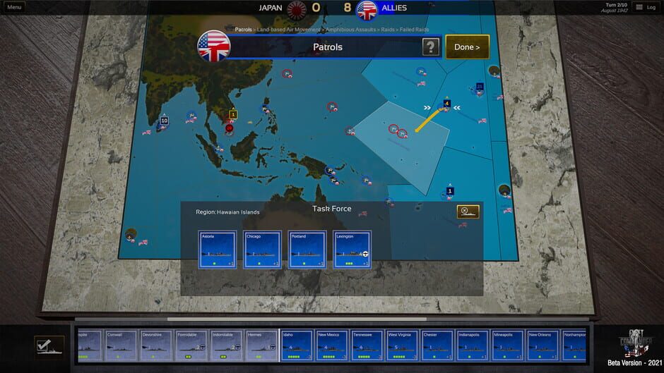 Fleet Commander: Pacific Screenshot
