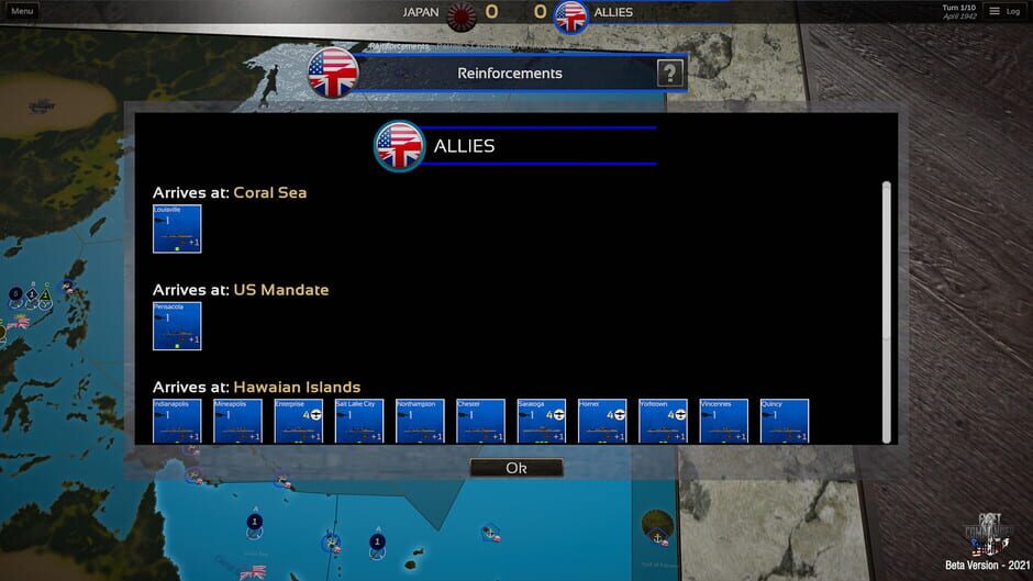 Fleet Commander: Pacific Screenshot