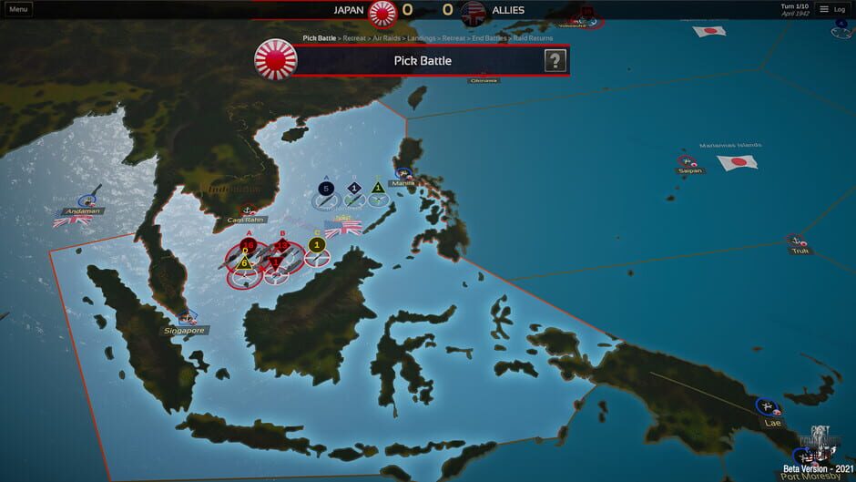 Fleet Commander: Pacific Screenshot