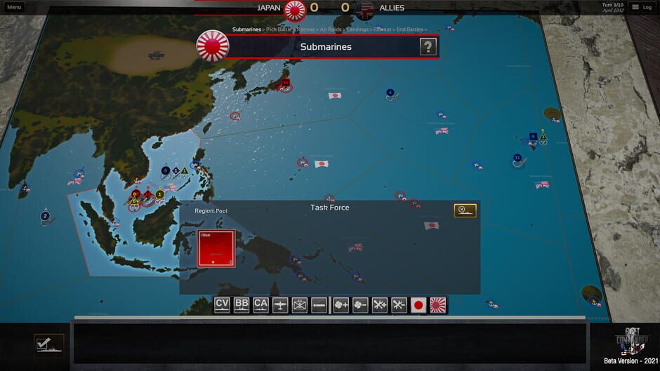 Fleet Commander: Pacific Screenshot