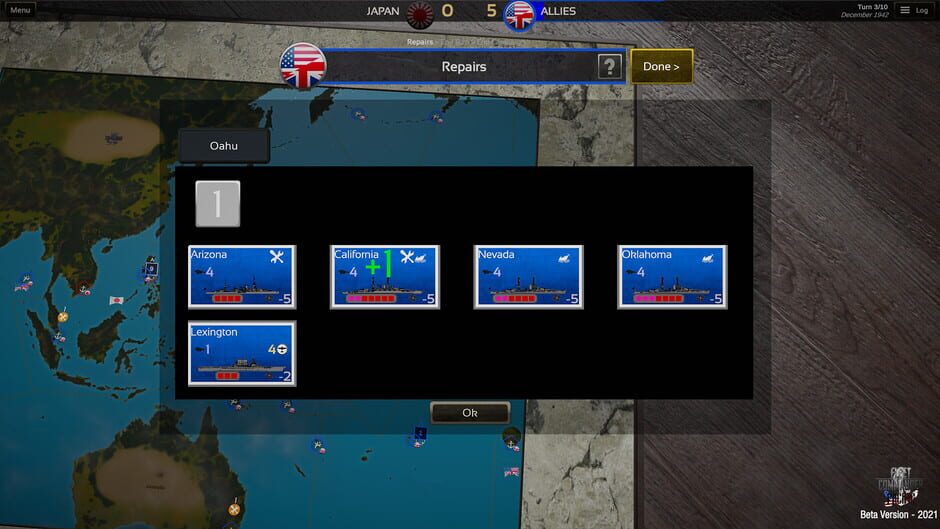 Fleet Commander: Pacific Screenshot