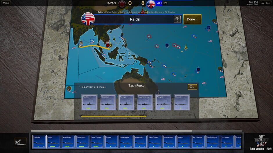 Fleet Commander: Pacific Screenshot