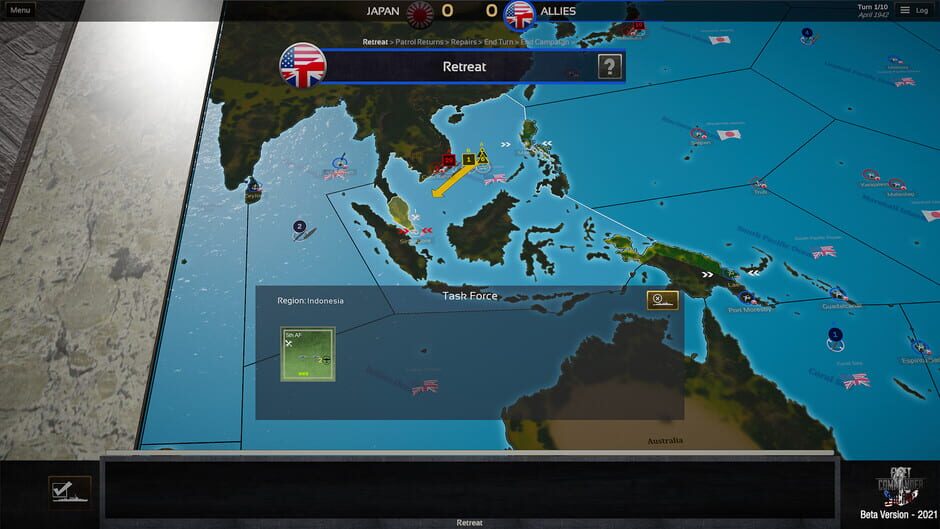 Fleet Commander: Pacific Screenshot