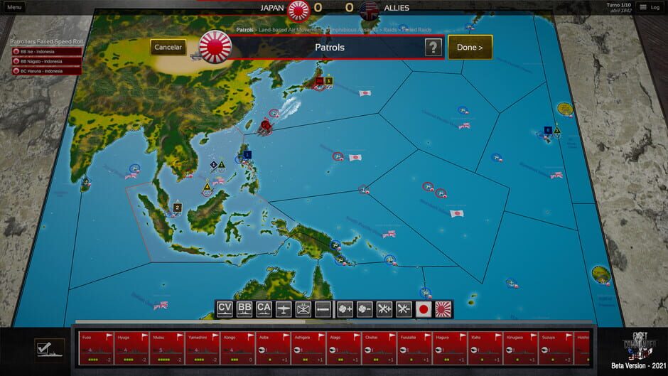 Fleet Commander: Pacific Screenshot