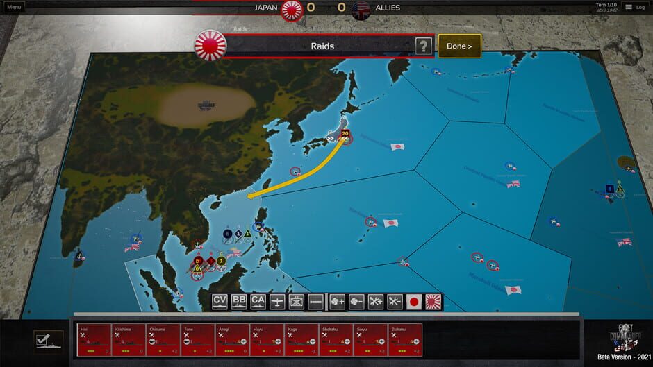 Fleet Commander: Pacific Screenshot