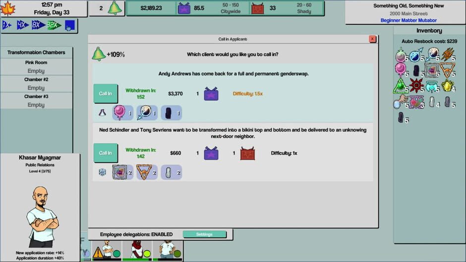 Transformation Tycoon screenshot