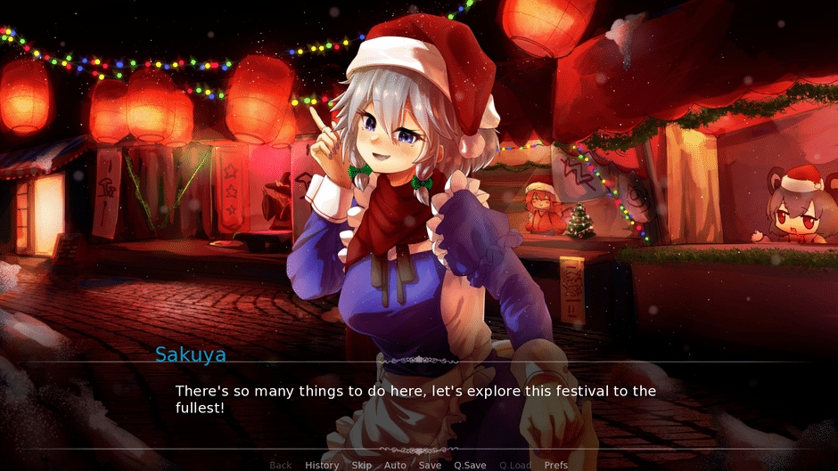 Christmas Celebration With Sakuya Izayoi Screenshot