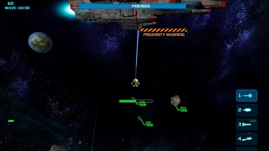 สกรีนช็อตจาก Starbase Gunship (รูปที่ 2)