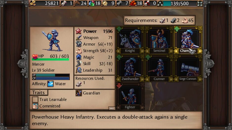 Symphony of War: The Nephilim Saga Screenshot