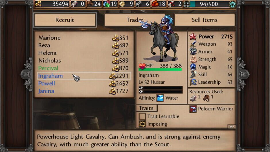 Symphony of War: The Nephilim Saga Screenshot