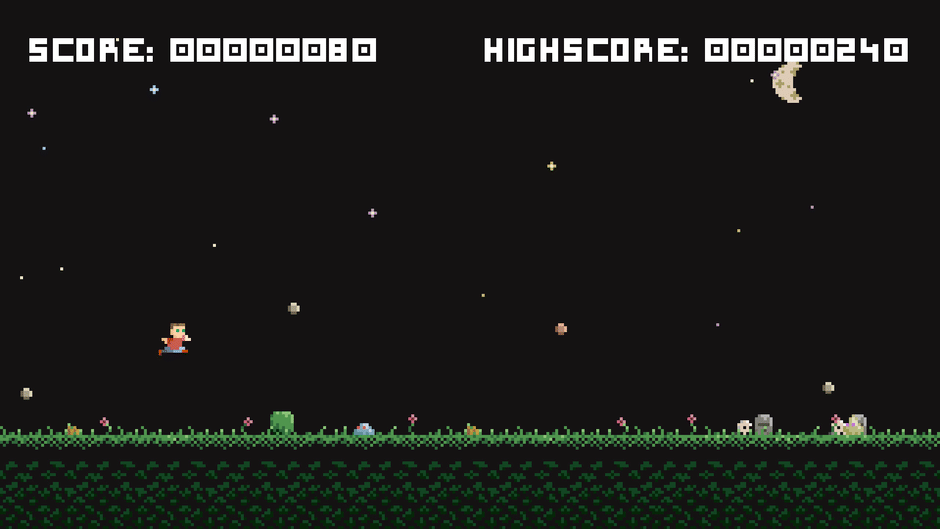 Deep Night Runner Screenshot