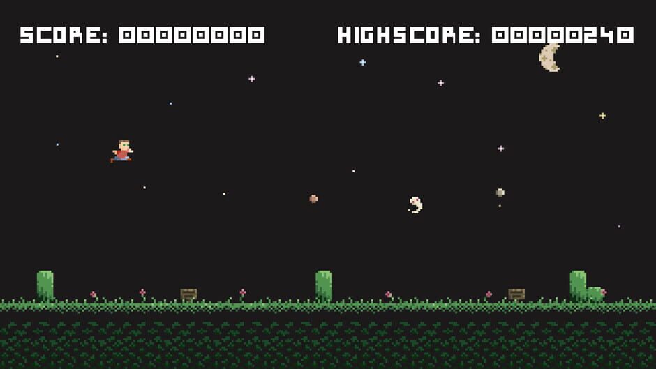 Deep Night Runner Screenshot