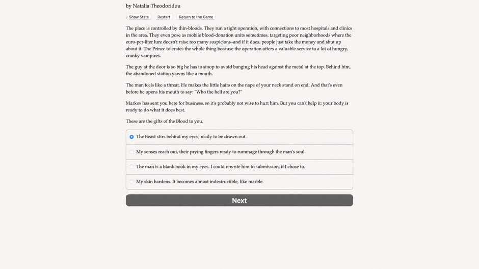 Vampire: The Masquerade - Sins of the Sires Screenshot